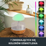 Lampka na Biurko z Nawilżaczem i Dyfuzorem Aromaterapeutycznym – Estetyczna Chmura Deszczowa 11
