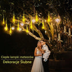 Lampki LED Sopelki – 8 Sztuk 50 cm do Dekoracji Domu i Ogrodu 5