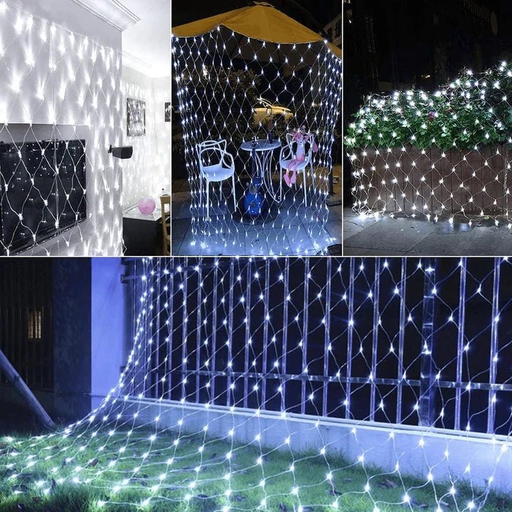 Lampki LED Zewnętrzne Wodoodporne do Dekoracji Ogrodów – Zasilanie Sieciowe, 3m Przewód 2
