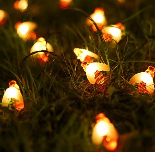 Lampki Ogrodowe Solarne z Pszczołami – Wodoodporne Oświetlenie na 7m z 50 LED 2