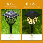 Lampy Ogrodowe LED Solar 6-sztuk – Automatyczne Oświetlenie Zewnętrzne do Ogrodu i Ścieżek 3