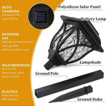 Lampy Ogrodowe LED Solar 6-sztuk – Automatyczne Oświetlenie Zewnętrzne do Ogrodu i Ścieżek 4