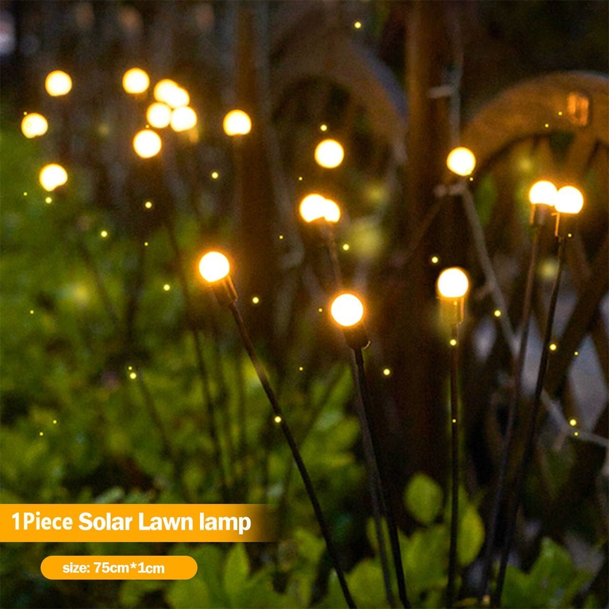 Lampy Ogrodowe LED Zasilane Energą Słoneczną – Wodoodporne Oświetlenie Zewnętrzne do Ogródka 2