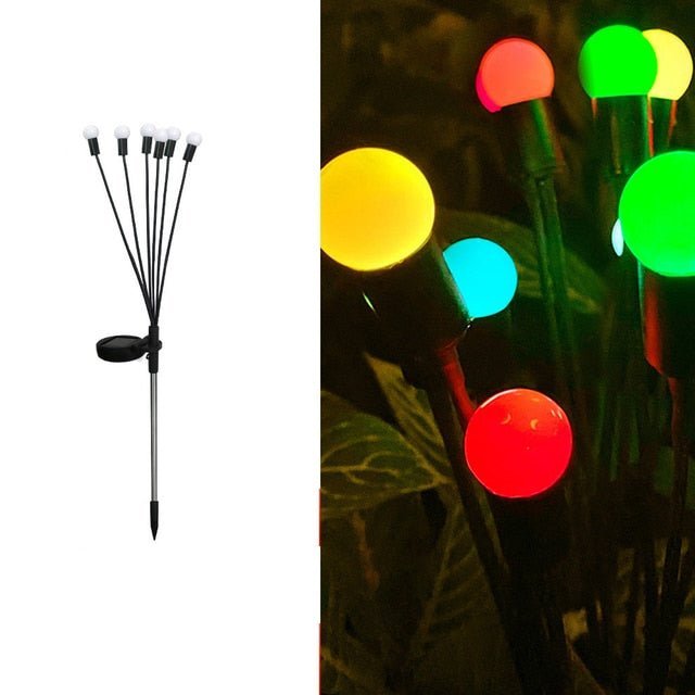 Lampy Ogrodowe LED Zasilane Energą Słoneczną – Wodoodporne Oświetlenie Zewnętrzne do Ogródka 7