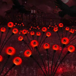 Lampy Ogrodowe Solarne z Fioletowymi Światłami – Oświetlenie Zewnętrzne na Halloween, 6 Szt. 1