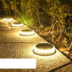 Lampy Solarne Ogrodowe z 17 Diodami LED – Wodoodporne Oświetlenie Zewnętrzne IP65 do Patio 1