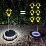 Lampy Solarne Ogrodowe z 17 Diodami LED – Wodoodporne Oświetlenie Zewnętrzne IP65 do Patio 3