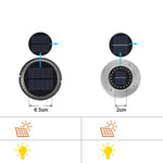 Lampy Solarne Ogrodowe z 17 Diodami LED – Wodoodporne Oświetlenie Zewnętrzne IP65 do Patio 4