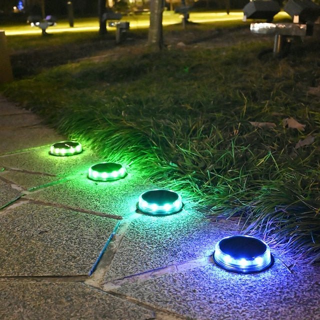 Lampy Solarne Ogrodowe z 17 Diodami LED – Wodoodporne Oświetlenie Zewnętrzne IP65 do Patio 7