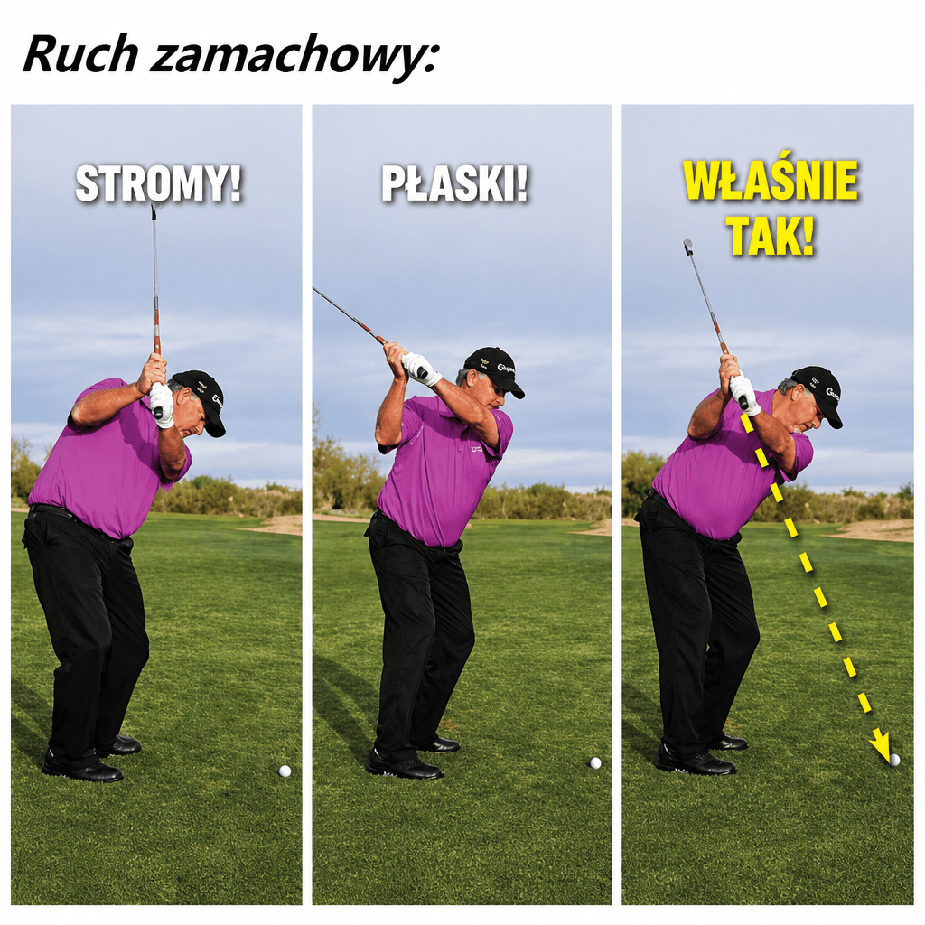 Laserowy Trener Do Swingu Golfowego – Kompaktowy, Pasuje Do Wszystkich Kijów