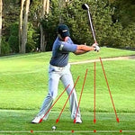Laserowy Trener Do Swingu Golfowego – Kompaktowy, Pasuje Do Wszystkich Kijów 2