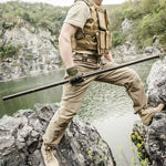 Laska Survivalowa z Kompasem i Narzędziami – Aluminiowa, Regulowana, Wielofunkcyjna 1