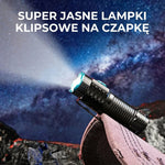 Latarka Akumulatorowa LED 1000 Lumenów – Kompaktowa, Wodoodporna z Magnetycznym Ogonem 10
