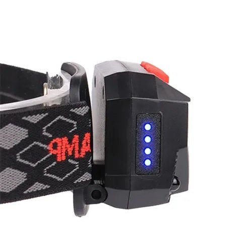 Latarka Czołowa LED USB z Czujnikiem Ruchu – Idealna do Wędkowania i Biwakowania 3