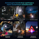 Latarka Kieszonkowa 200 Lumenów z Powerbankiem – 7 Trybów Światła, Wodoodporna IP45 4