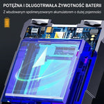 Latarka Kieszonkowa 200 Lumenów z Powerbankiem – 7 Trybów Światła, Wodoodporna IP45 5