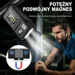 Latarka Kieszonkowa 200 Lumenów z Powerbankiem – 7 Trybów Światła, Wodoodporna IP45 8