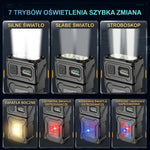 Latarka Kieszonkowa 200 Lumenów z Powerbankiem – 7 Trybów Światła, Wodoodporna IP45 10