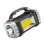 Latarka LED Akumulatorowa 1000 Lumenów z Power Bankiem – Wodoodporna, Szybkie Ładowanie 2