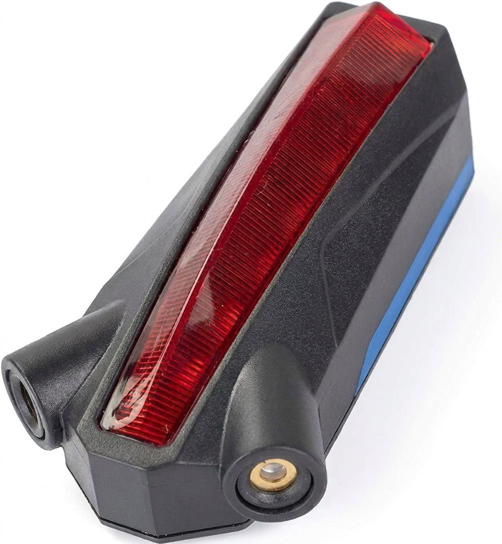 Latarka Rowerowa z Projekcją Laserową i 5/6 Diodami LED – Bezpieczne Oświetlenie na Nocną Jazdę 2