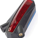 Latarka Rowerowa z Projekcją Laserową i 5/6 Diodami LED – Bezpieczne Oświetlenie na Nocną Jazdę 2