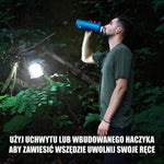 Latarnia Kempingowa LED 1500 Lumenów – Wodoodporna i Zasilana Bateryjnie 6