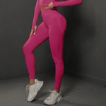 Legginsy Sportowe Damskie z Wysokim Stanem – Wyszczuplające, Elastyczne do Treningu i Jogi 5