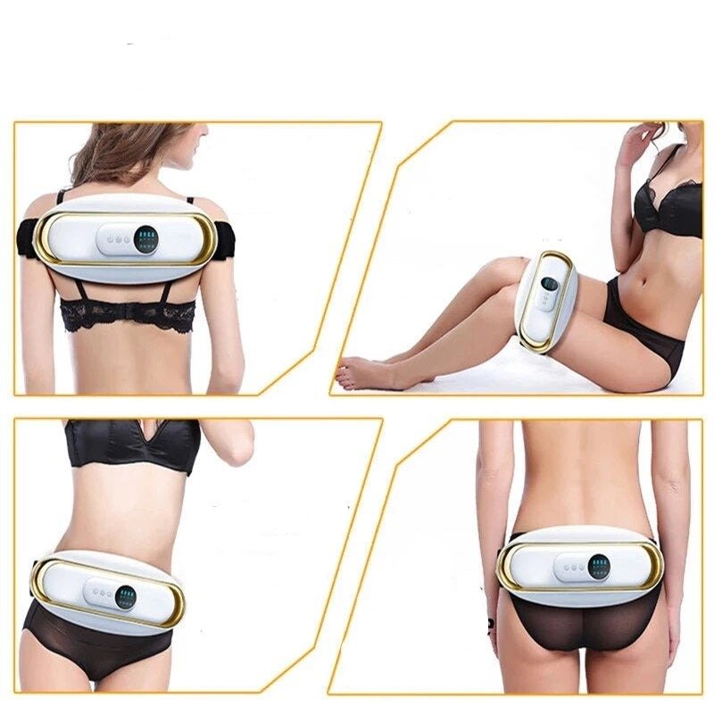 LipoBurn - Elektryczny Pas Wyszczuplający Brzuch z Wibracjami i Kompresją 3