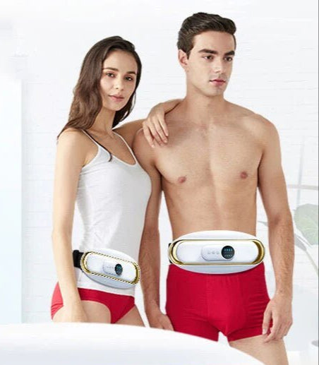 LipoBurn - Elektryczny Pas Wyszczuplający Brzuch z Wibracjami i Kompresją 4