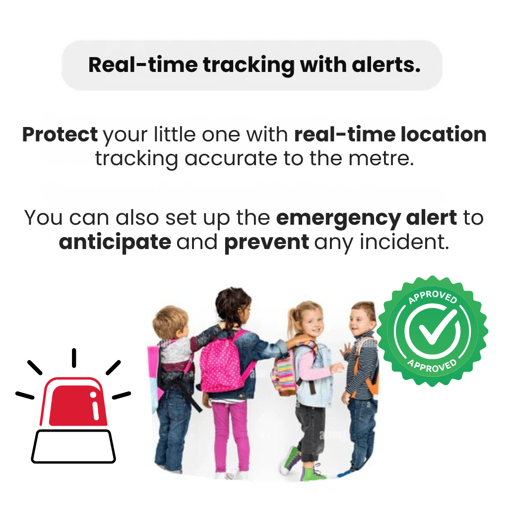 Lokalizator GPS Dla Dziecka - Wodoodporny Z Alertami SOS i Monitorowaniem W Czasie Rzeczywistym 3