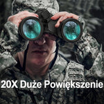 Lornetka 20x z Wodoodporną Konstrukcją i Powłoką FMC do Obserwacji Przyrody i Wydarzeń 11