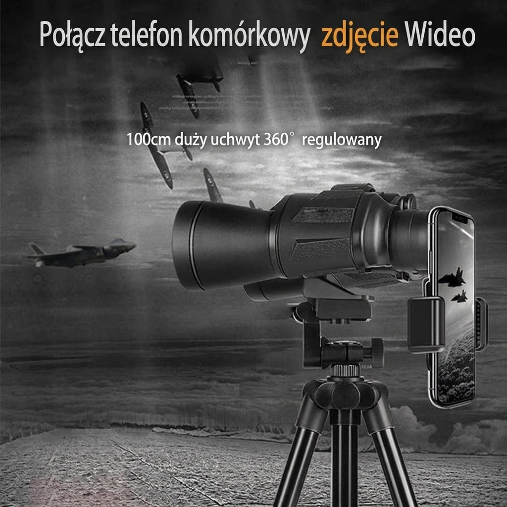 Lornetka 20x z Wodoodporną Konstrukcją i Powłoką FMC do Obserwacji Przyrody i Wydarzeń 19