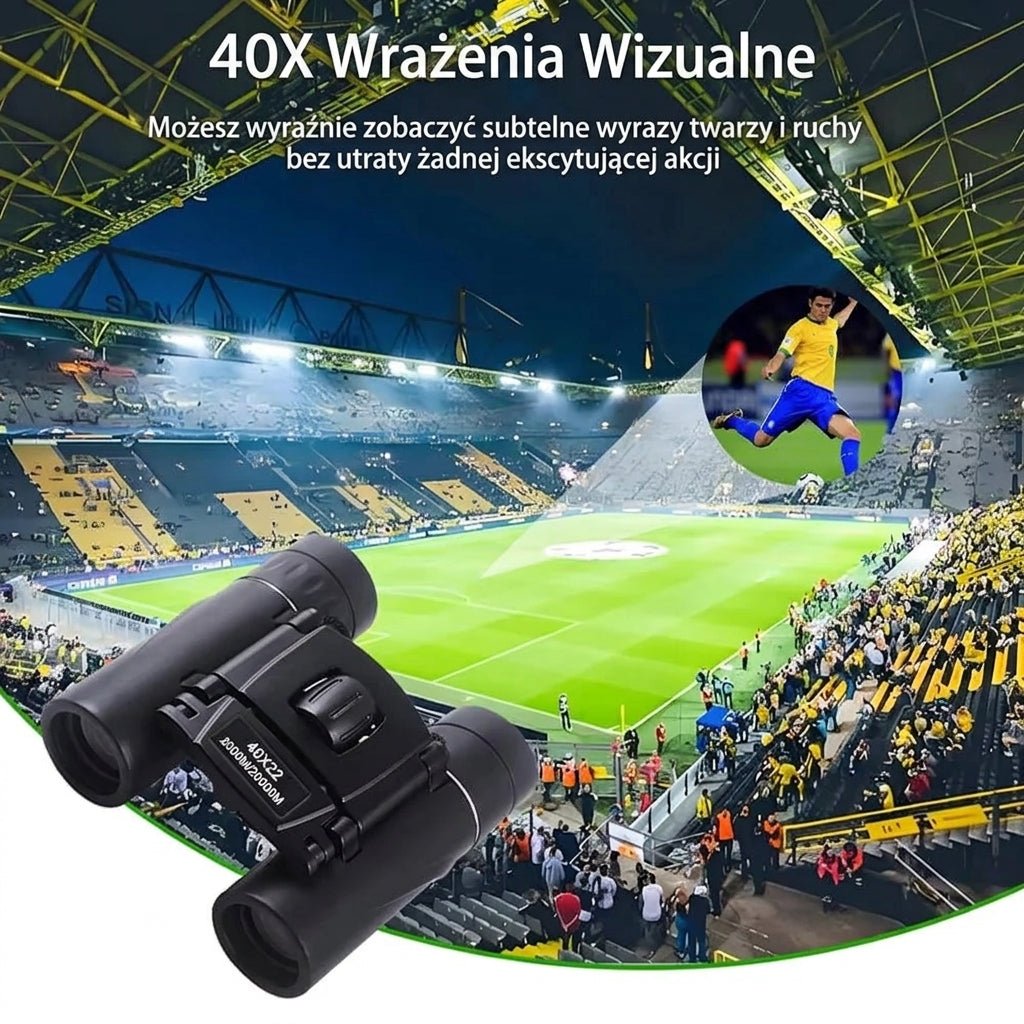 Lornetka 40x22 do Obserwacji Ptaków – Antyodblaskowa, Składana, Lekka 4