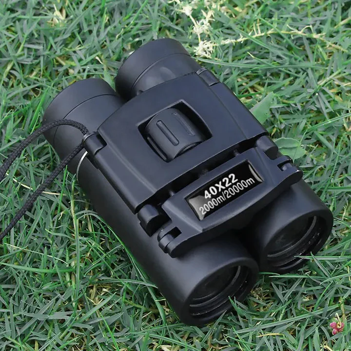 Lornetka HD 40x22 z Powiększeniem 40x, Antypoślizgowym Korpusem i Szerokim Polem Widzenia 0