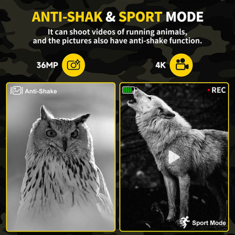 Lornetka Noktowizyjna 4K z Cyfrową Termowizją i 5-Krotnym Zoomem 4