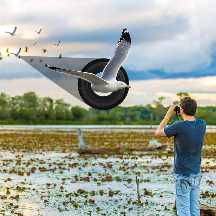 Lornetka Noktowizyjna Dalekiego Zasięgu z Ekranem LCD i Zoomem 4x 2