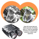 Lornetka z Kamerą Noktowizyjną Ultra HD – 5x Zoom, Oświetlenie IR, IP54 7