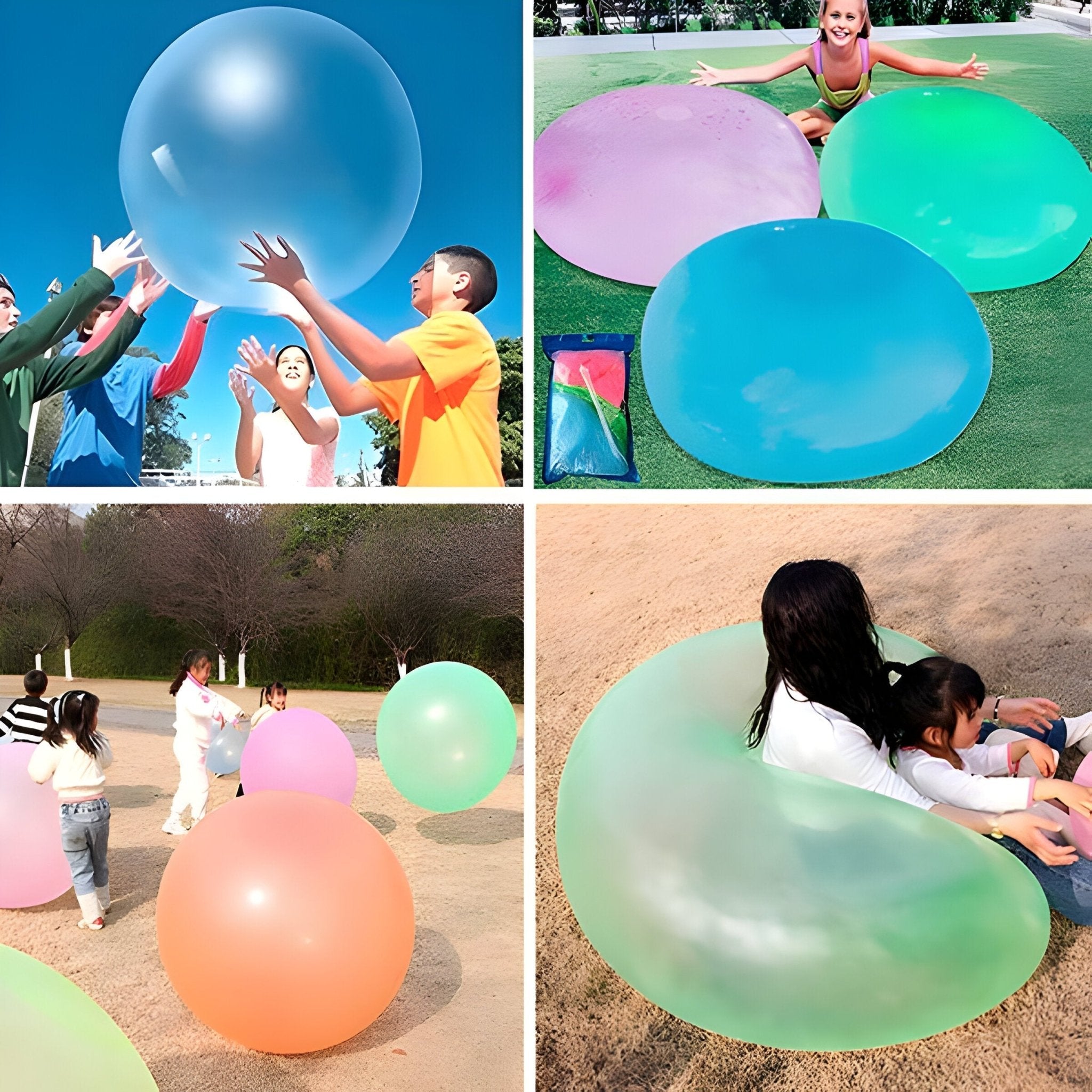 Magic Bubble Ball - Elastyczna, Lekka i Trwała Piłka do Zabawy dla Dzieci i Dorosłych 7
