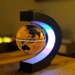Magnetyczna Pływająca Kula Ziemska z LED – Edukacyjna Dekoracja do Domu i Lampka Nocna 1