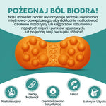 Masażer Do Bioder z 14 Wypustkami – Ergonomiczny i Przenośny, Ułatwiający Terapię Bólu 2