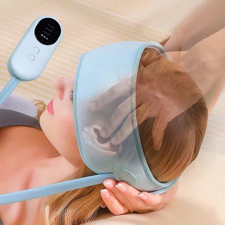 Masażer Do Głowy Elektryczny Z Funkcją Ciepła I Kompresji Powietrza 0