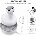 Masażer do Głowy z 4 Trybami – Wodoodporny, Bezprzewodowy, Timer 10 Minut