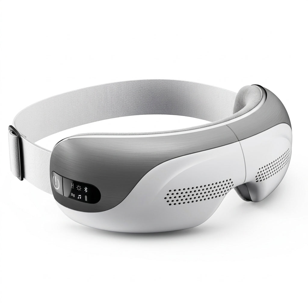 Masażer do Oczu z Ciepłem – 5 Trybów Masażu, Bluetooth, Składana Konstrukcja 2