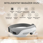 Masażer do Oczu z Ciepłem – 5 Trybów Masażu, Bluetooth, Składana Konstrukcja 9
