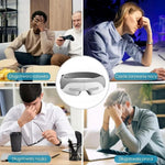 Masażer do Oczu z Ciepłem – 5 Trybów Masażu, Bluetooth, Składana Konstrukcja 10