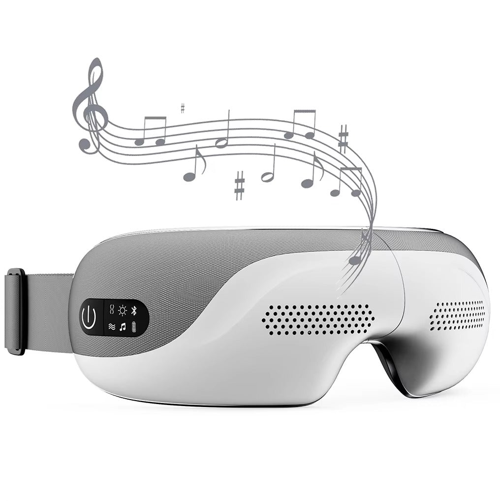 Masażer do Oczu z Ciepłem – 5 Trybów Masażu, Bluetooth, Składana Konstrukcja 5