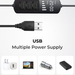 Maska Grzewcza Do Oczu Na Suche Oczy – Regulacja Temperatury 40-60°C, Zasilanie USB 2