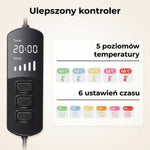 Maska Grzewcza na Oczy – Regulacja Temperatury 40–60°C, Zasilanie USB 6