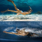Maska do Snorkelingu z Systemem Dry Top – Panoramiczny Widok 180° do Pływania i Nurkowania 6