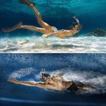 Maska do Snorkelingu z Systemem Dry Top – Panoramiczny Widok 180° do Pływania i Nurkowania 8